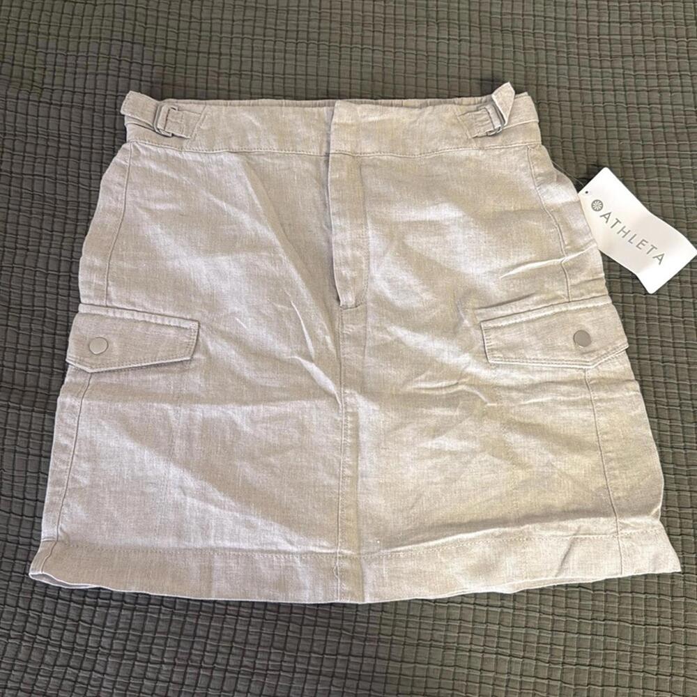 Athleta linen skirt